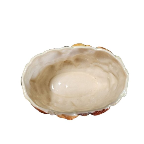 Vintage Sylvac Sea Shell Ceramic Dish #4161 Made in England EUC - Picture 4 of 4